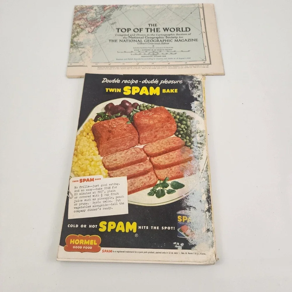 National Geographic Magazine October 1949‎ With Insert